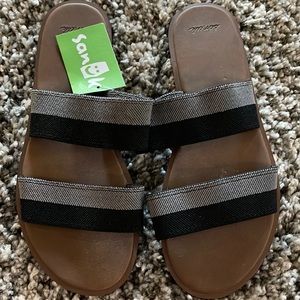 Sanuk sandals black/gray